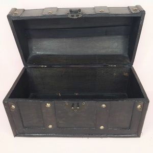 Vintage Wooden Treasure Box